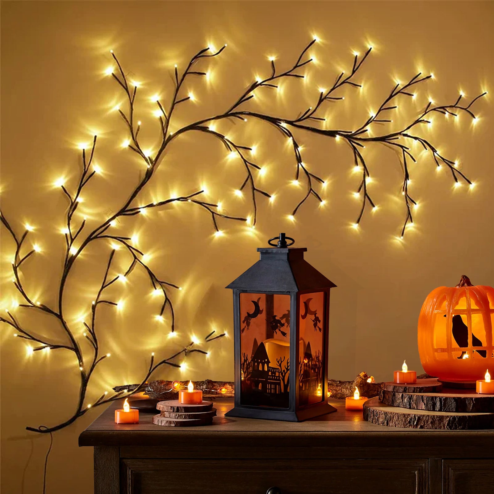GlowVine 144 LED Flexible Branch Wall Light