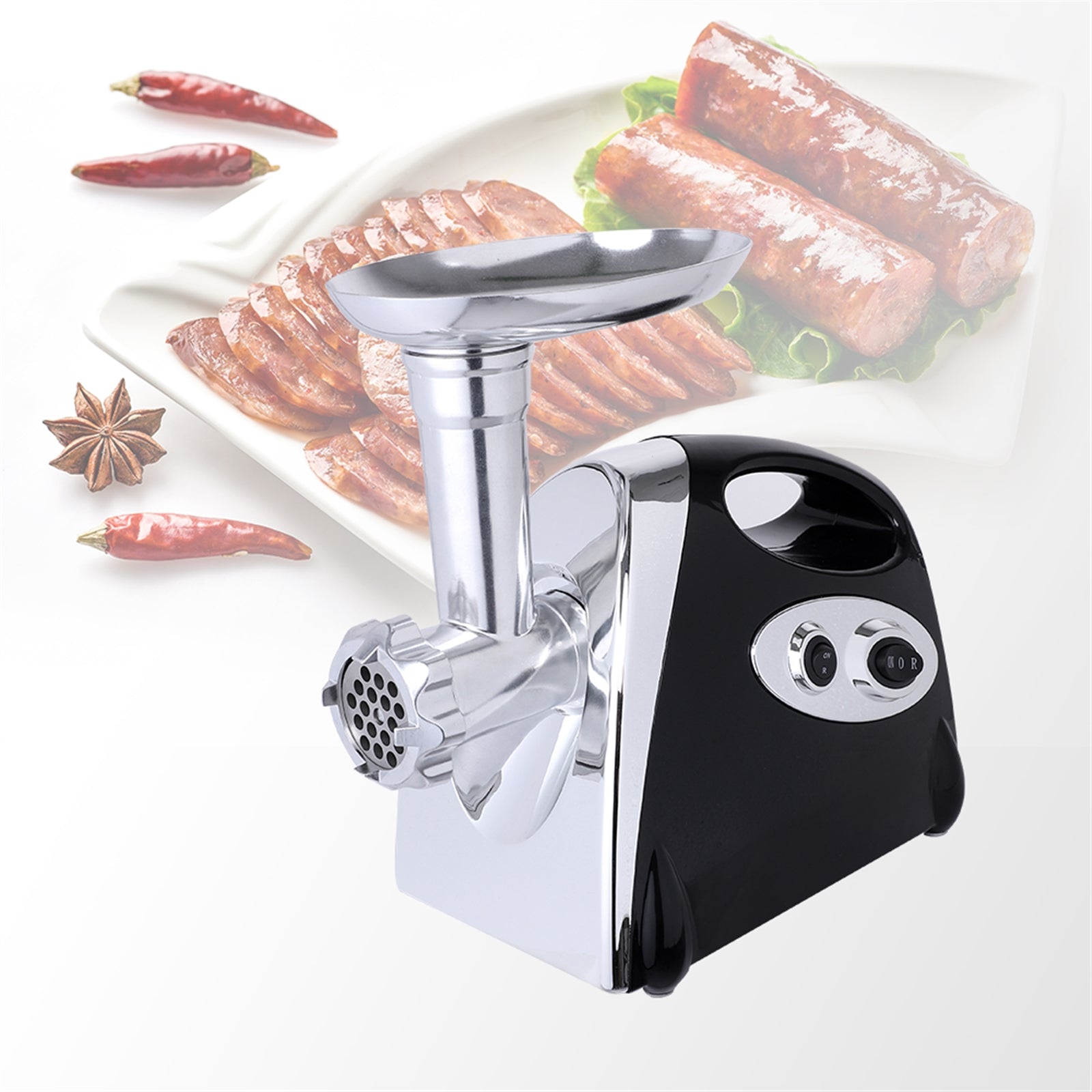 GrindPro Electric Meat Grinder & Sausage Maker 2800W Max