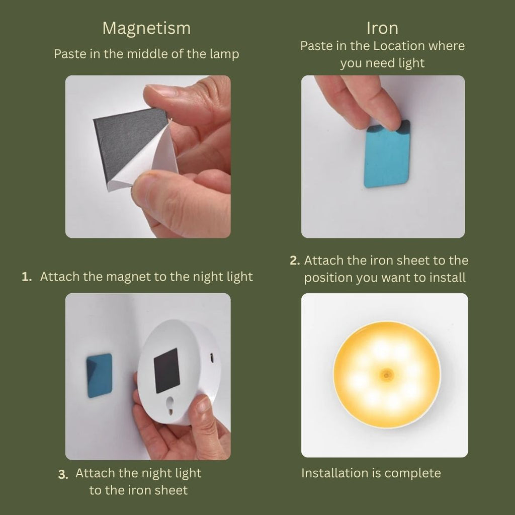 LumoGlow Motion Sensor Night Light