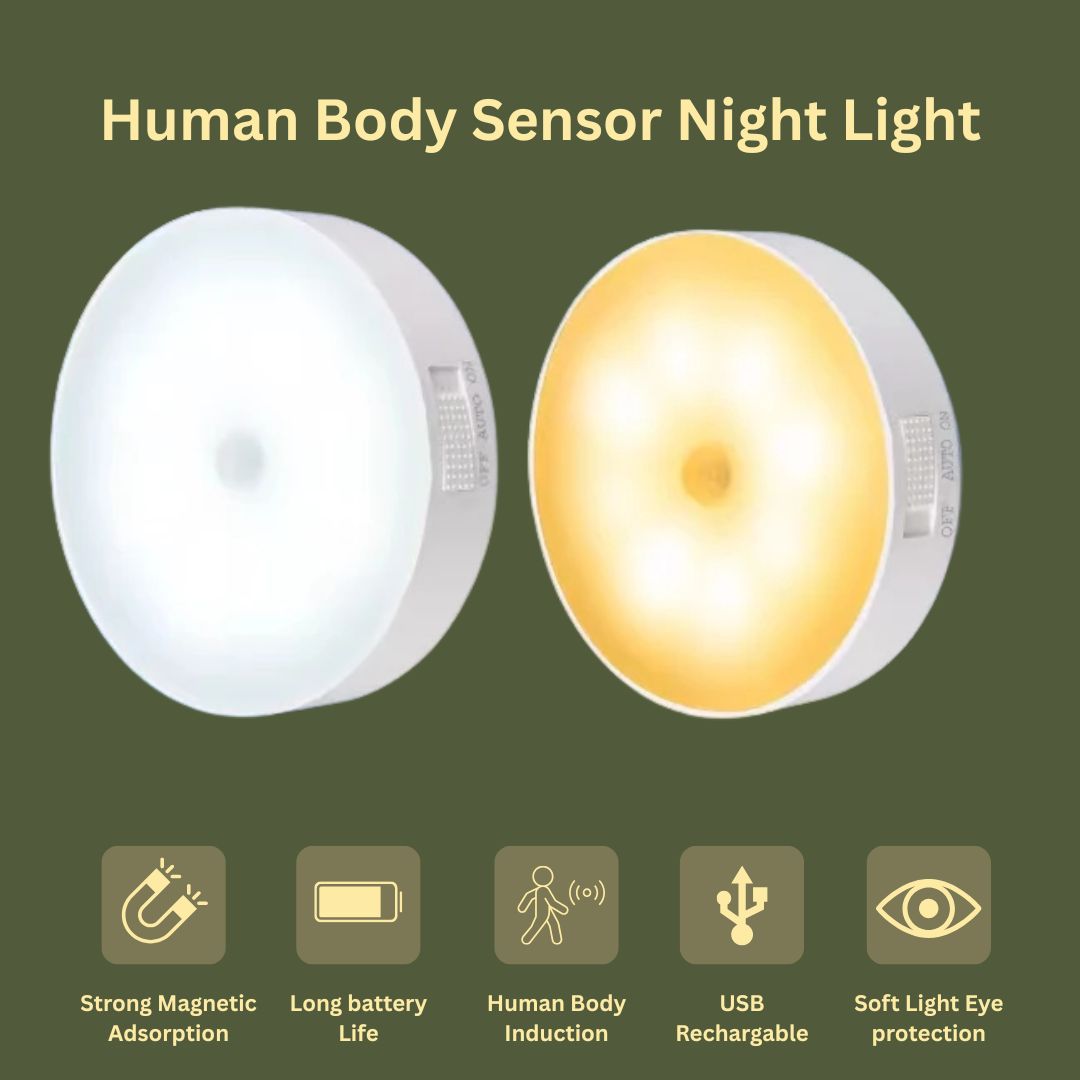 LumoGlow Motion Sensor Night Light