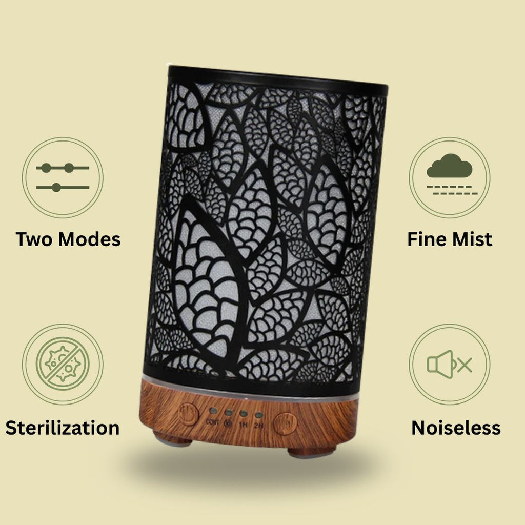 ENGRANVES 100ml Hollow Iron Essential Oil Diffuser