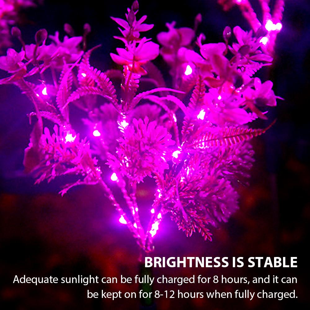 SolarGlow Orchid Garden Lights
