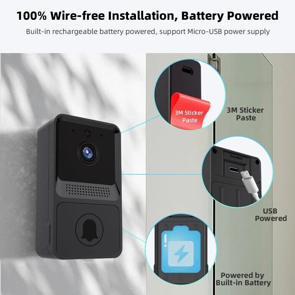 Smart Wireless WiFi Doorbell/Intercom for children room