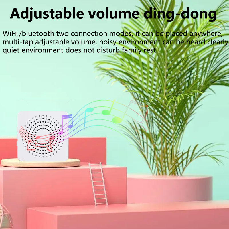 Wireless Smart Video Doorbell with Chime