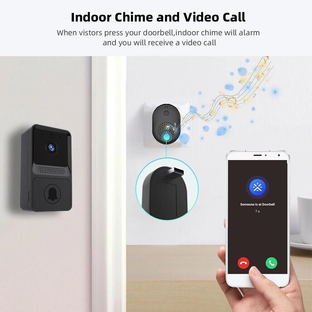 Smart Wireless WiFi Doorbell/Intercom for children room