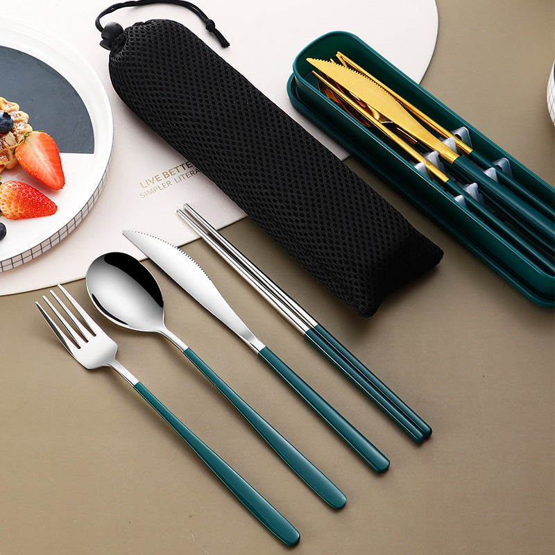 LuxePack 304 Stainless Steel Dinnerware Set