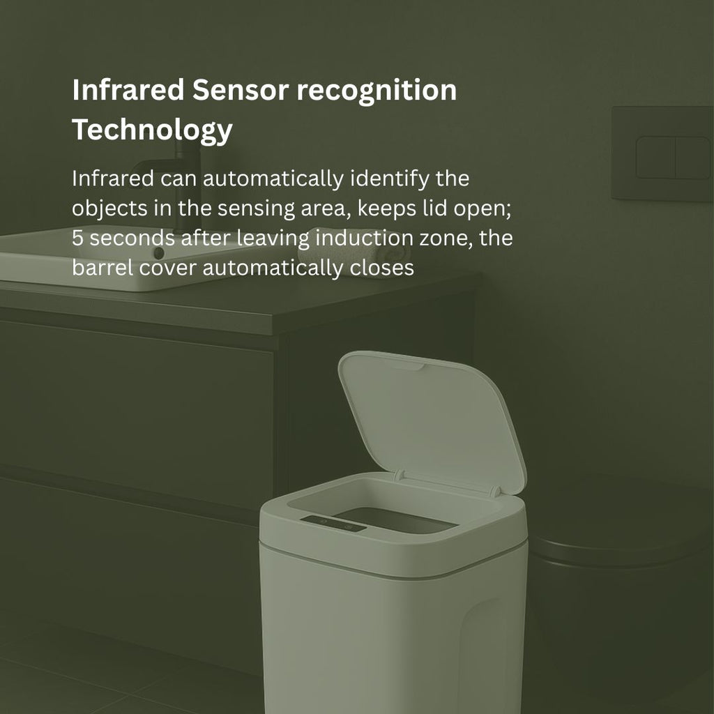 16L Automatic Sensor Trash Can for Kitchen