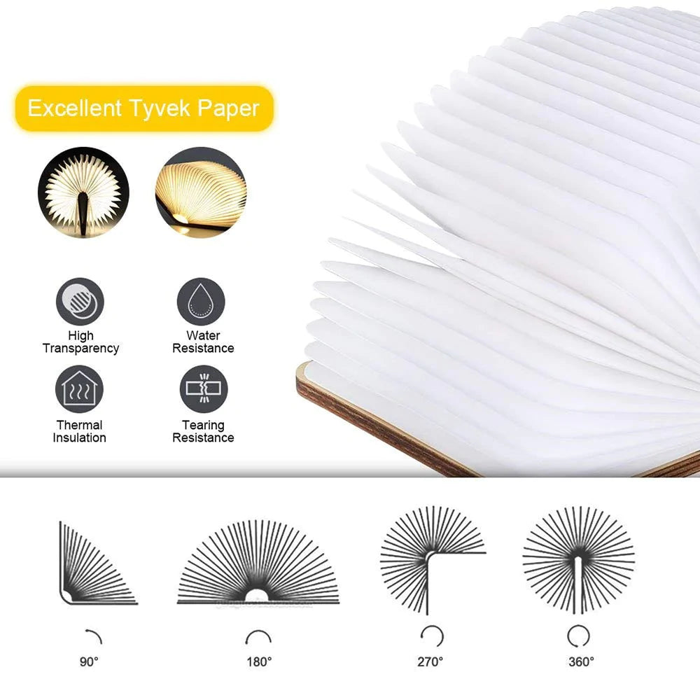LumiTale Foldable Book Light