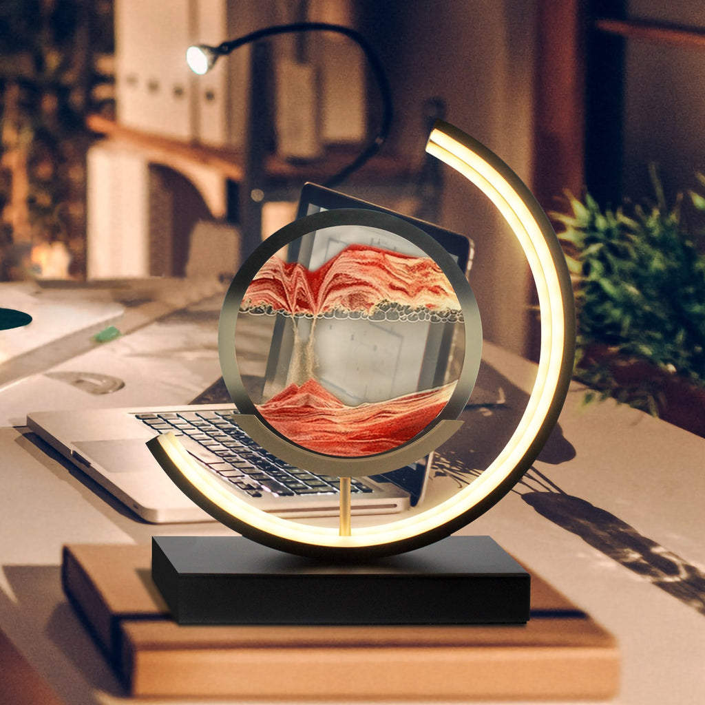 LunaFlow LED Sandscape Lamp