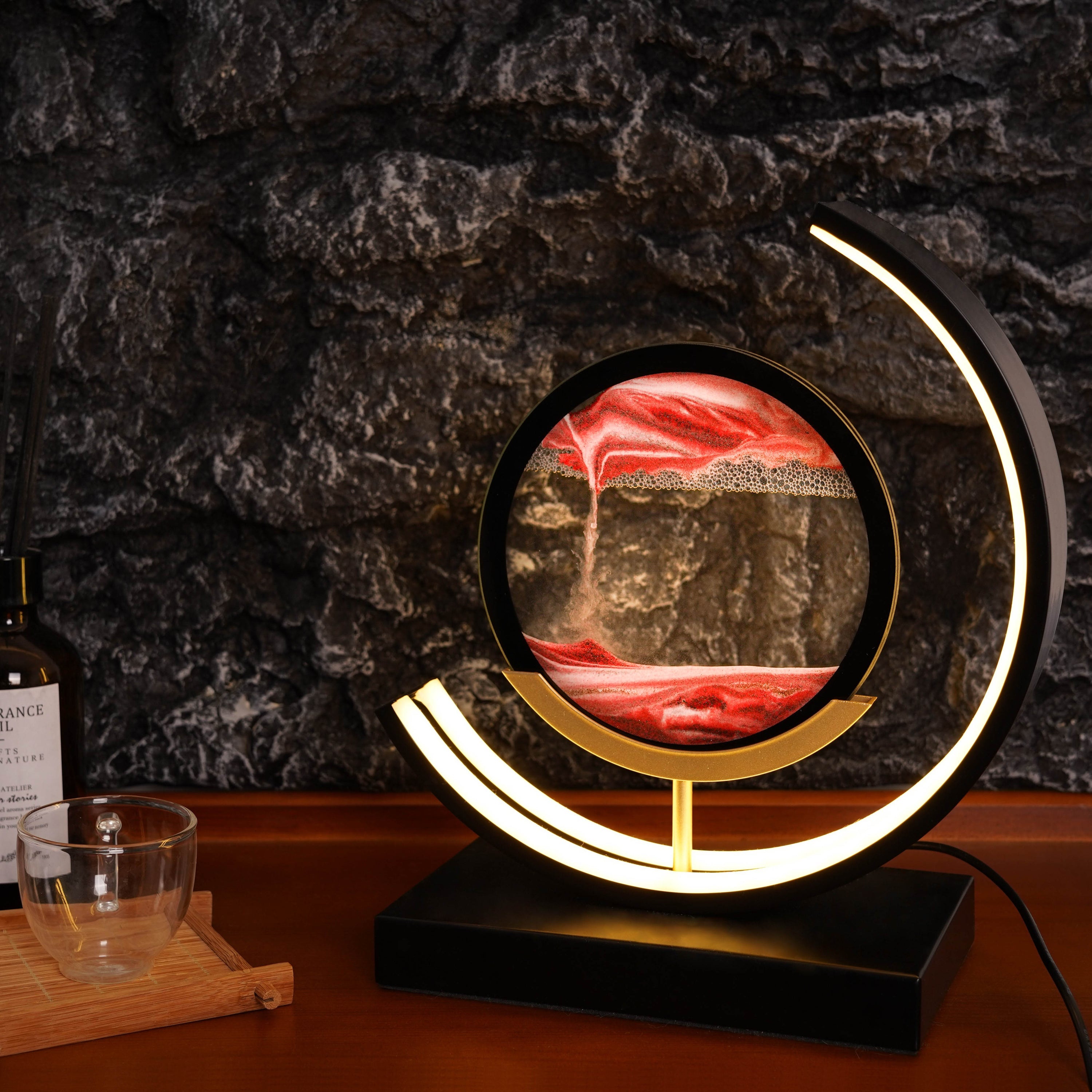 LunaFlow LED Sandscape Lamp
