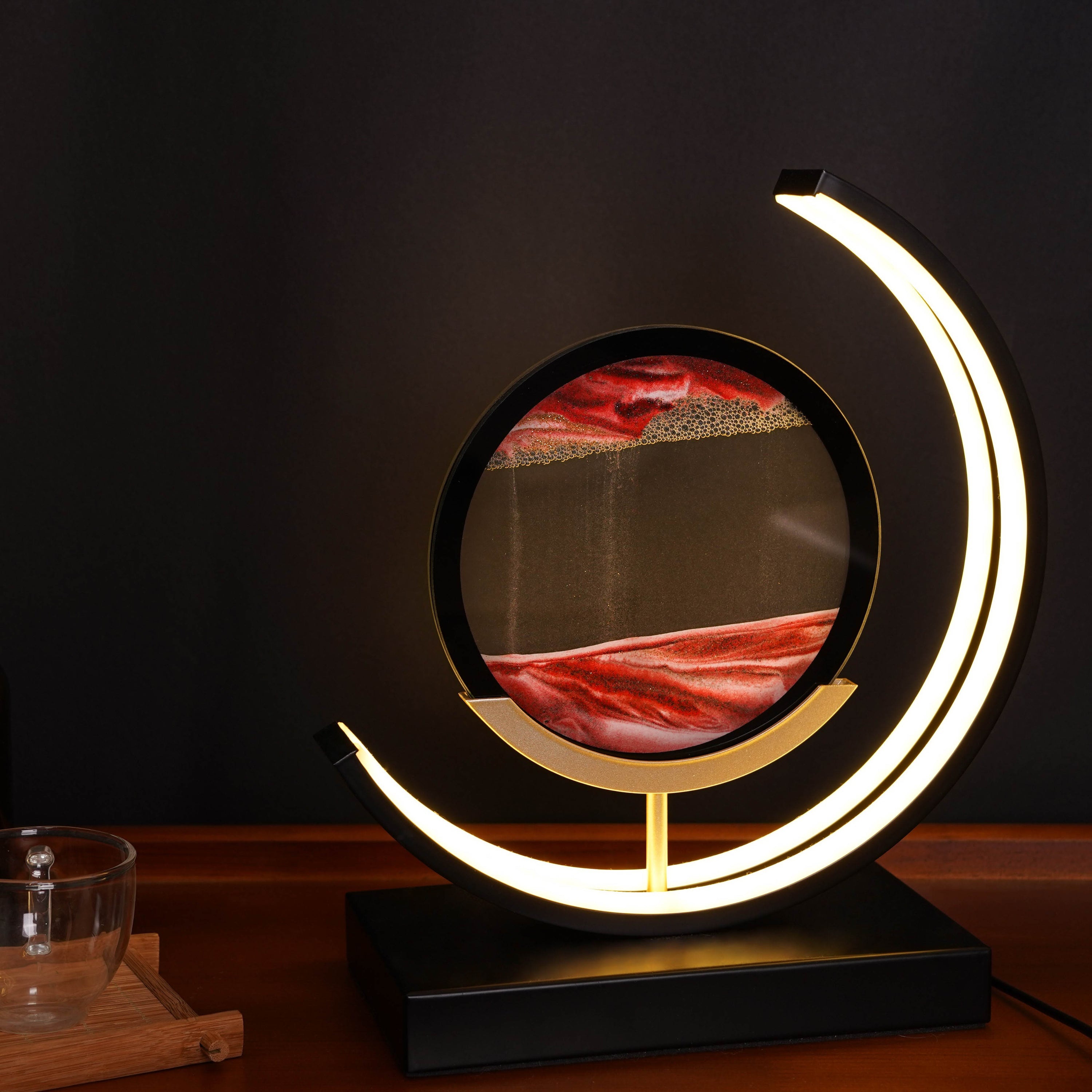 LunaFlow LED Sandscape Lamp