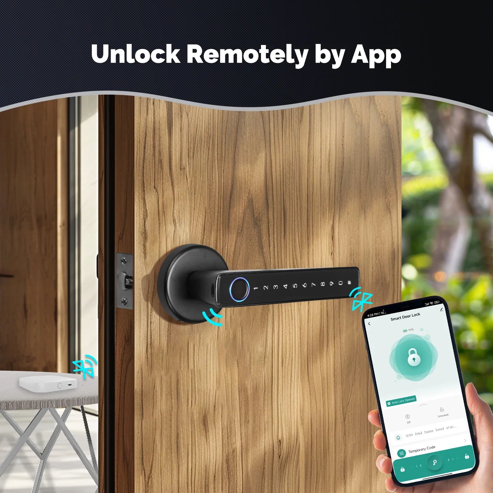MOES Smart Fingerprint Door Lock