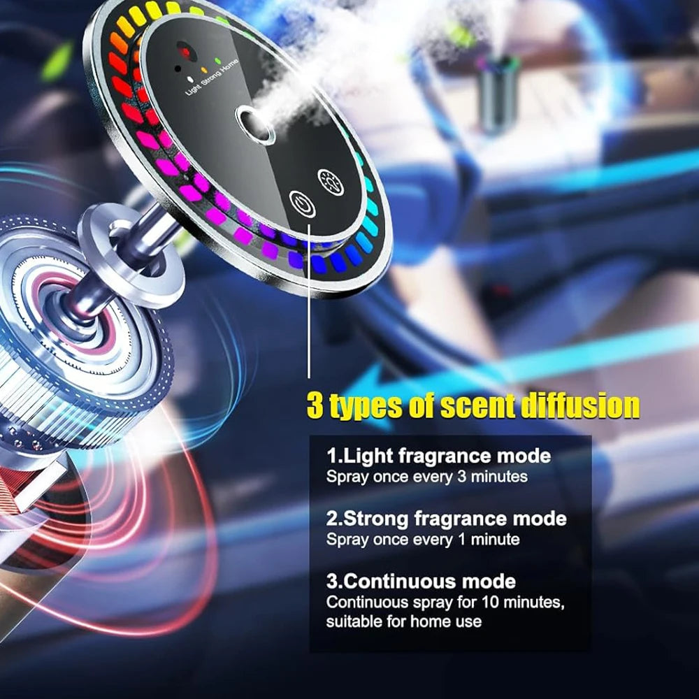 Alloy Automatic Car Perfume Diffuser