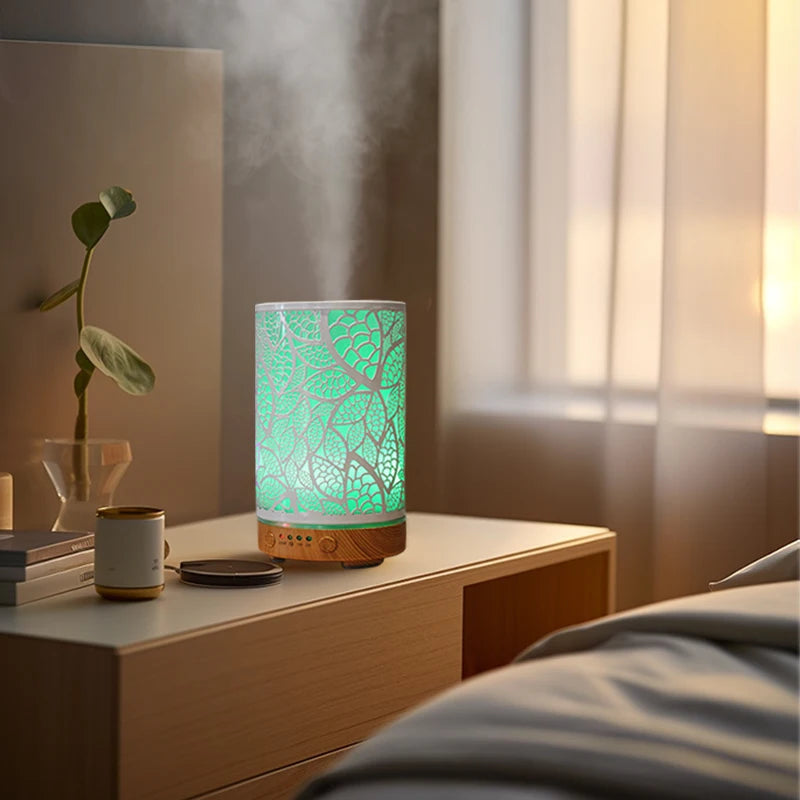 ENGRANVES 100ml Hollow Iron Essential Oil Diffuser