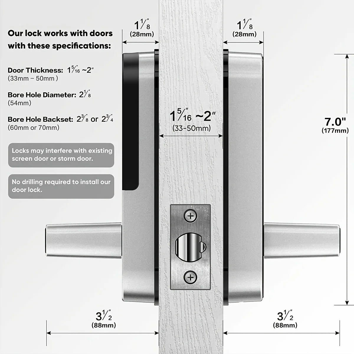 AureLock WiFi Smart Fingerprint Door Lock