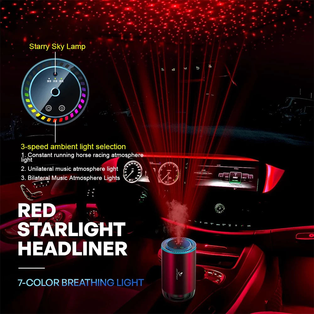 Alloy Automatic Car Perfume Diffuser