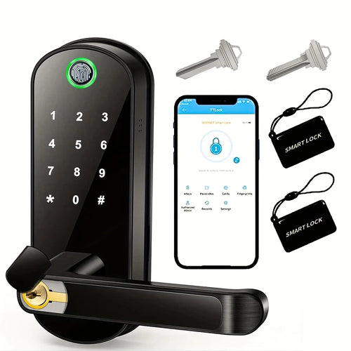 AureLock WiFi Smart Fingerprint Door Lock