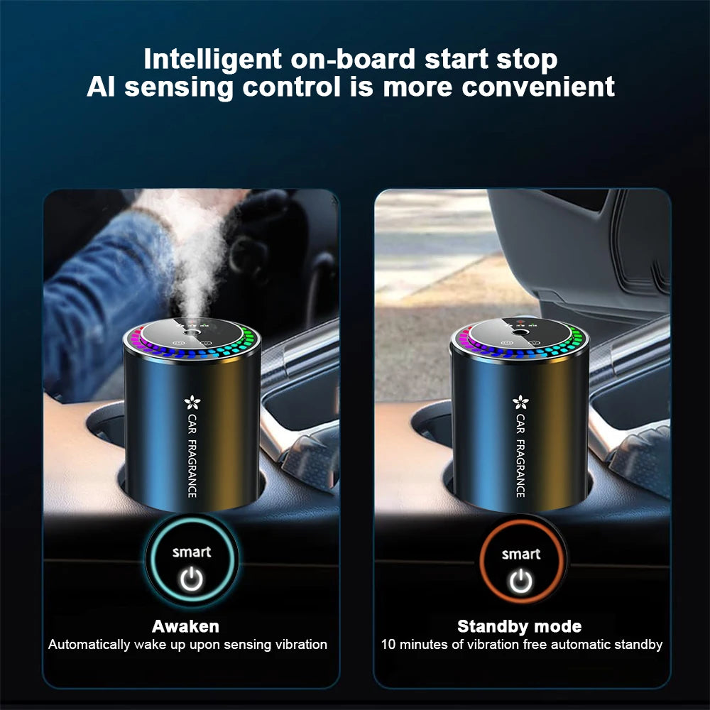 Alloy Automatic Car Perfume Diffuser