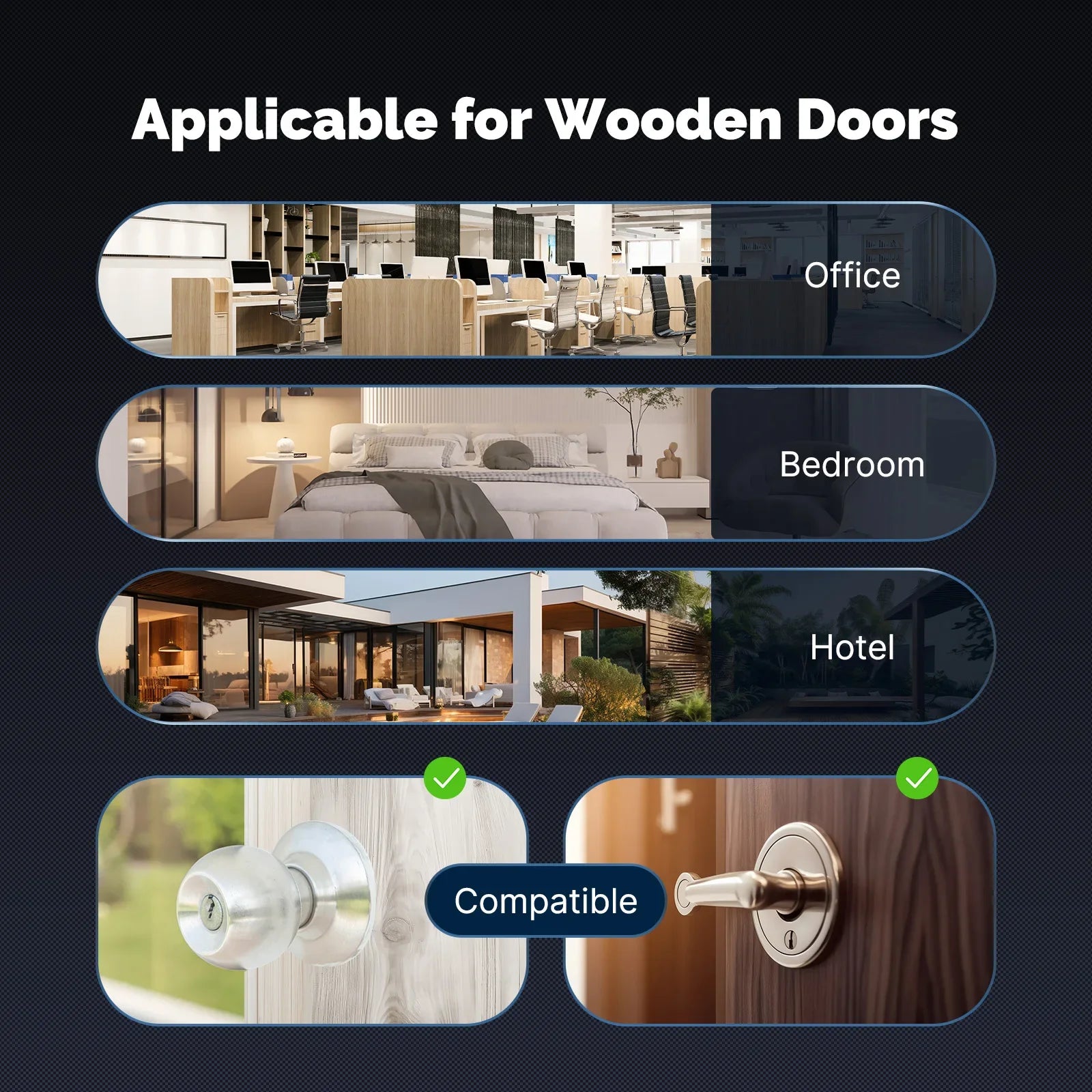 MOES Smart Fingerprint Door Lock
