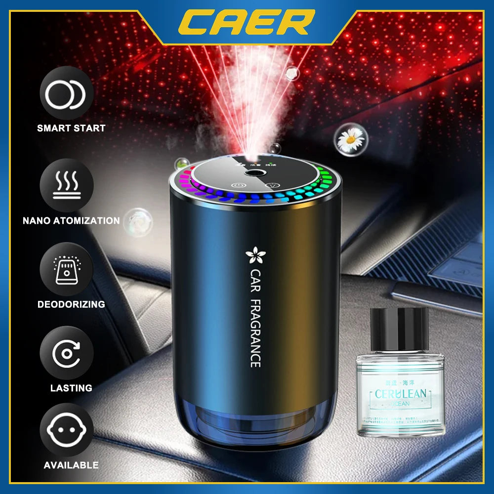 Alloy Automatic Car Perfume Diffuser