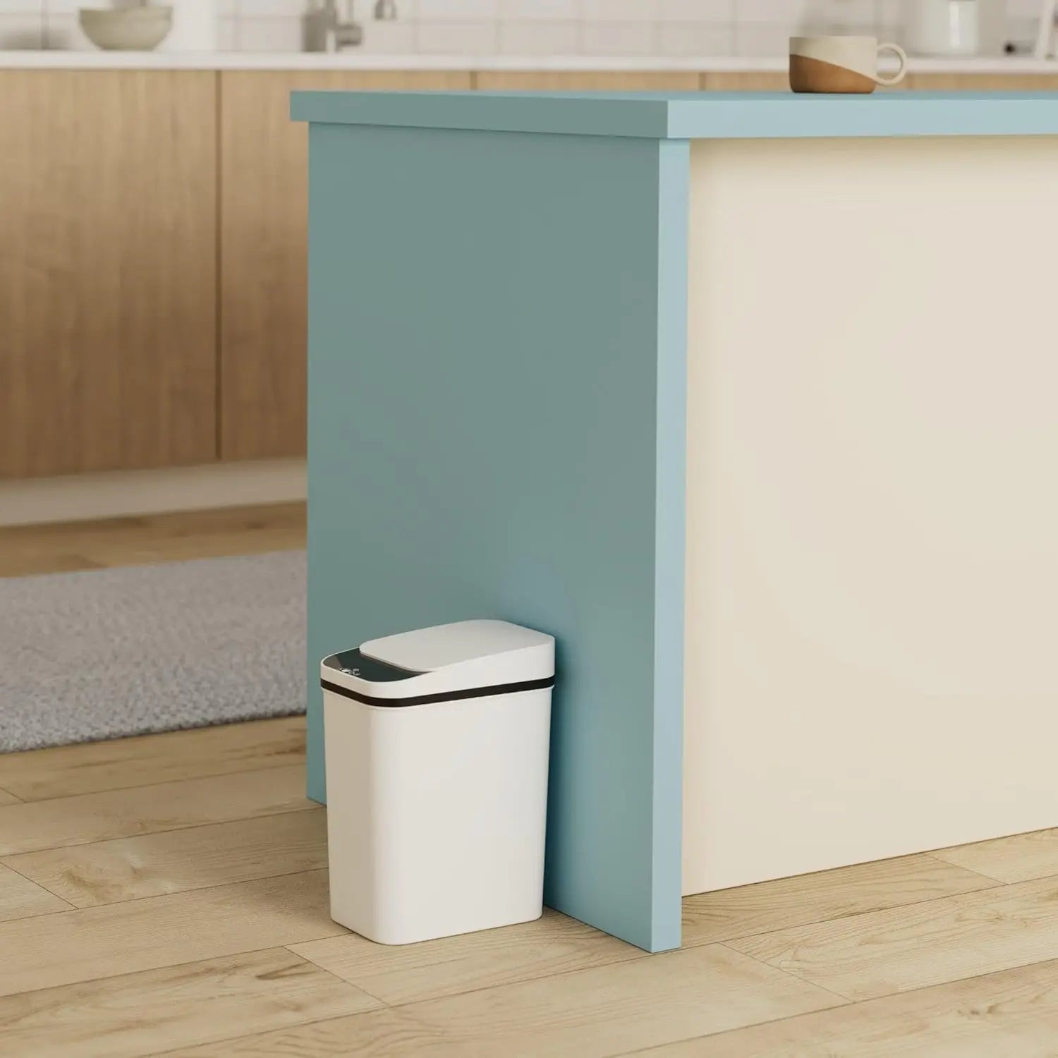 Touchless Slim Motion Sensor Trash Can