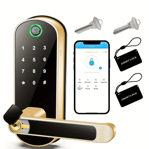 AureLock WiFi Smart Fingerprint Door Lock
