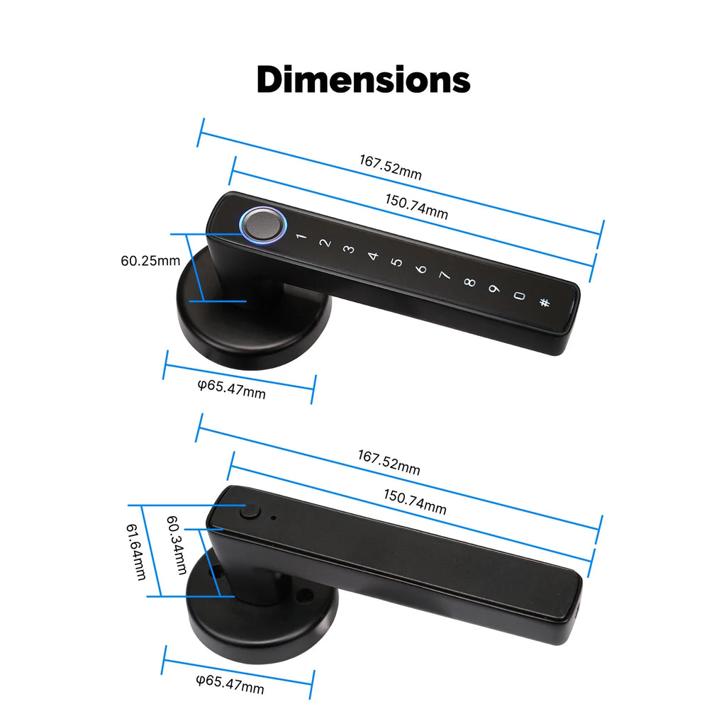MOES Smart Fingerprint Door Lock