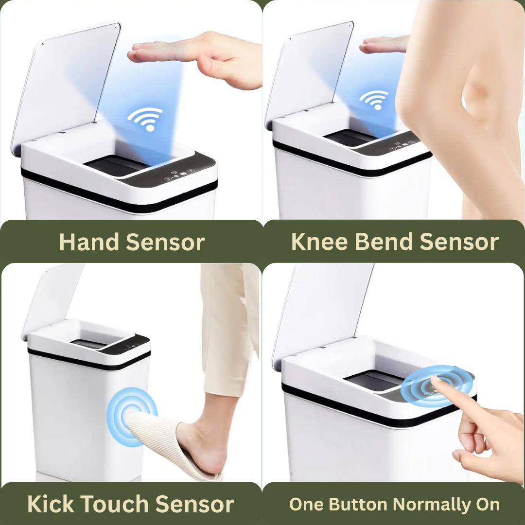 Touchless Slim Motion Sensor Trash Can