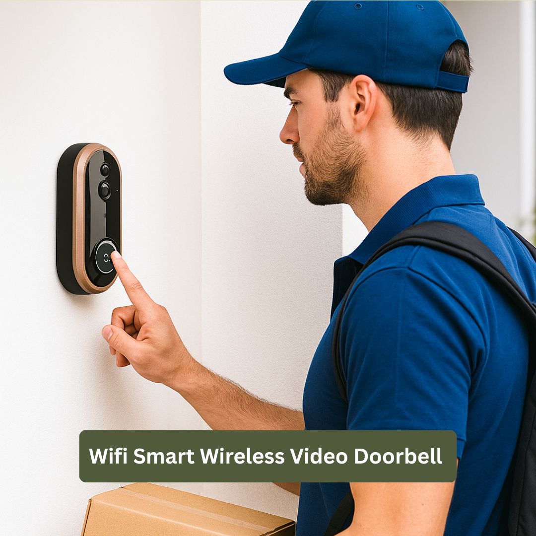 SmartView 1080P WiFi Doorbell Camera