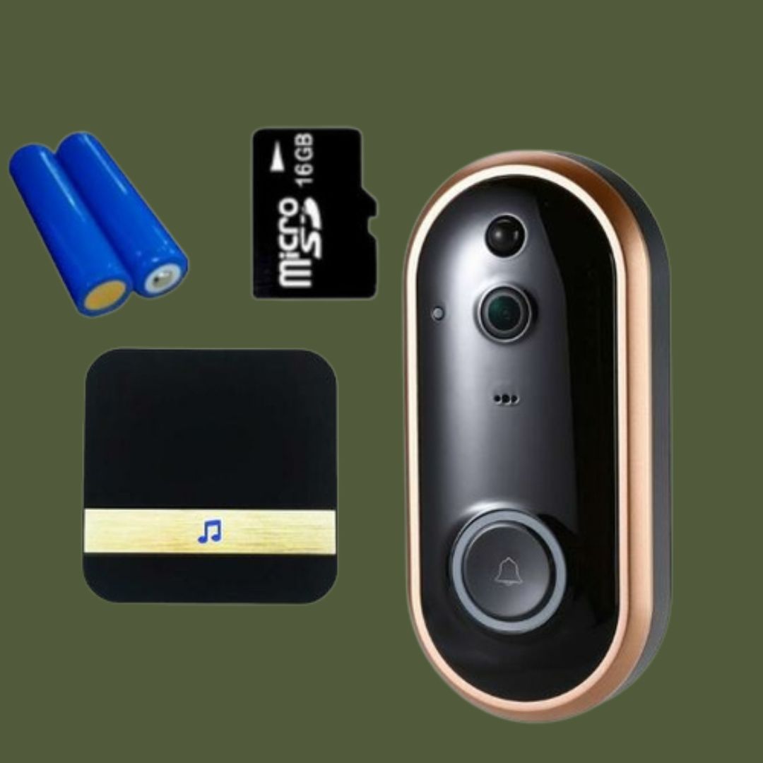 SmartView 1080P WiFi Doorbell Camera