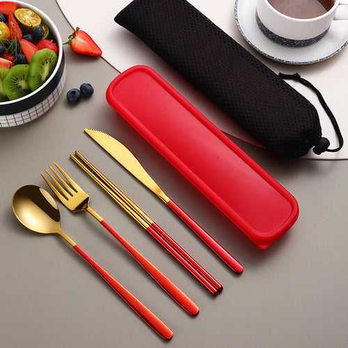 LuxePack 304 Stainless Steel Dinnerware Set
