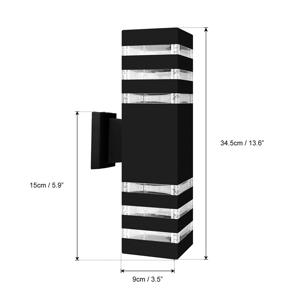 LumoCast Dual Beam LED Wall Light