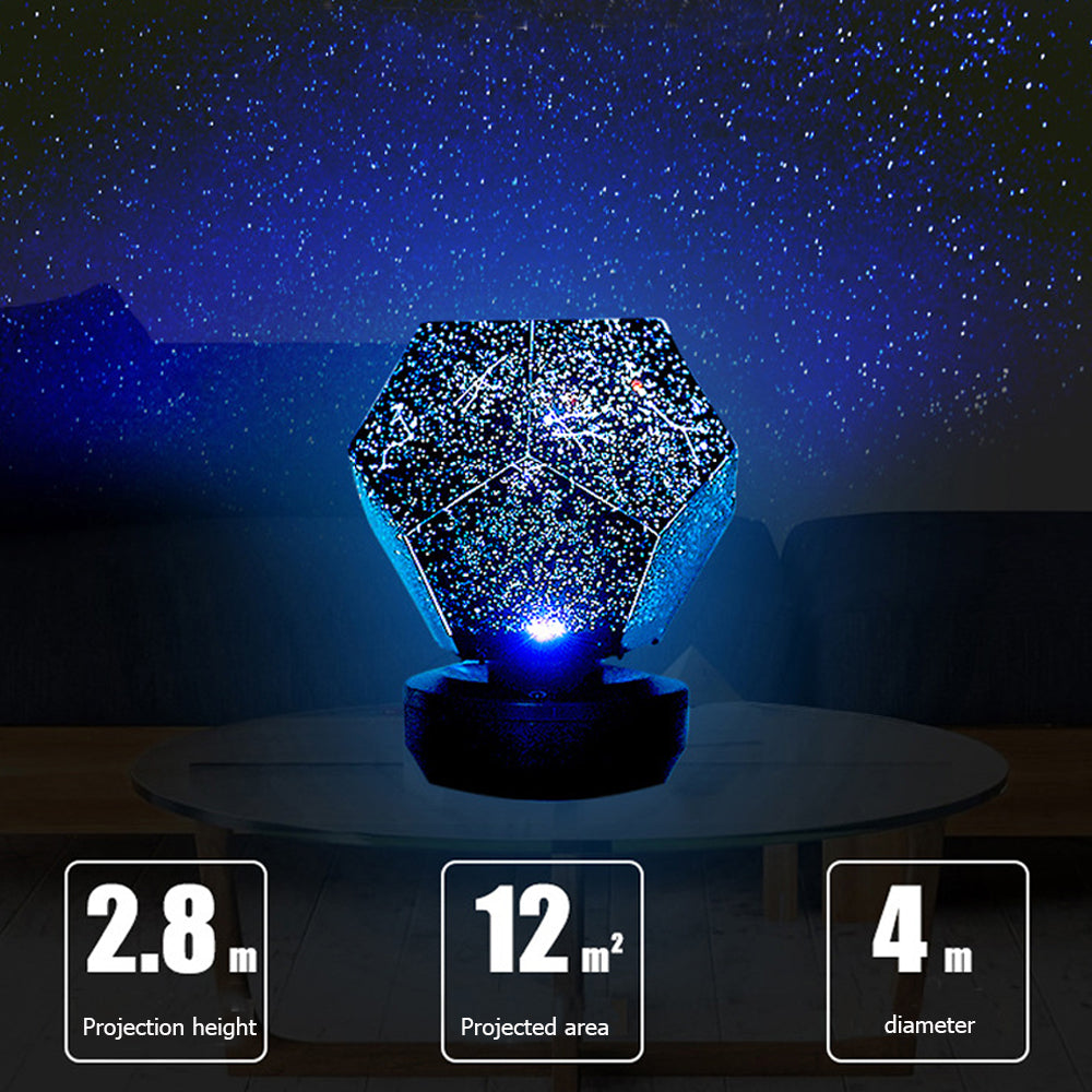 LumoGlow Starry Galaxy Speaker