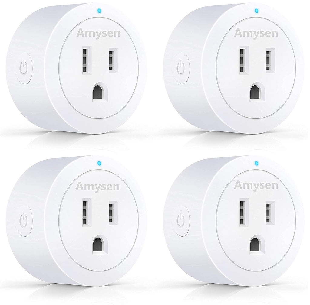 Amysen Smart WiFi Plug - Pack of 4