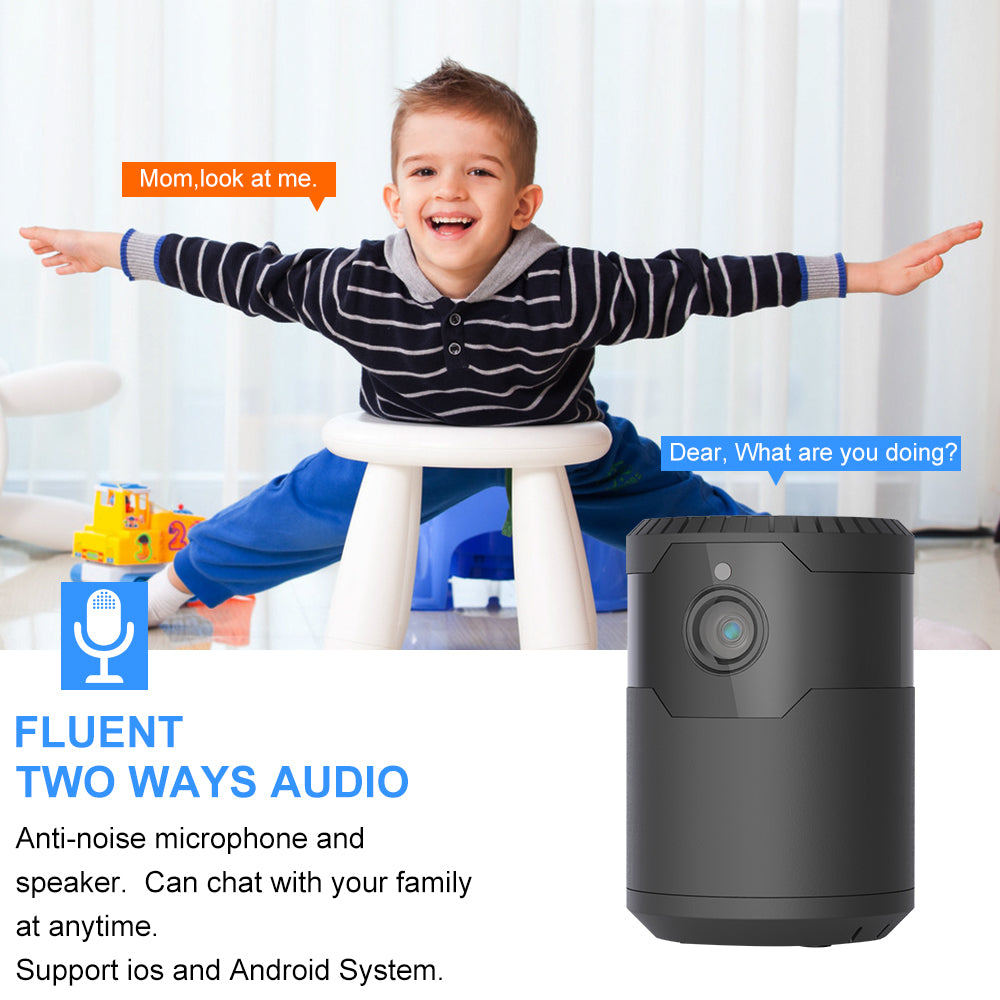 Wireless Mini WiFi Camera (HD 1080P | Night Vision | Smart Security)