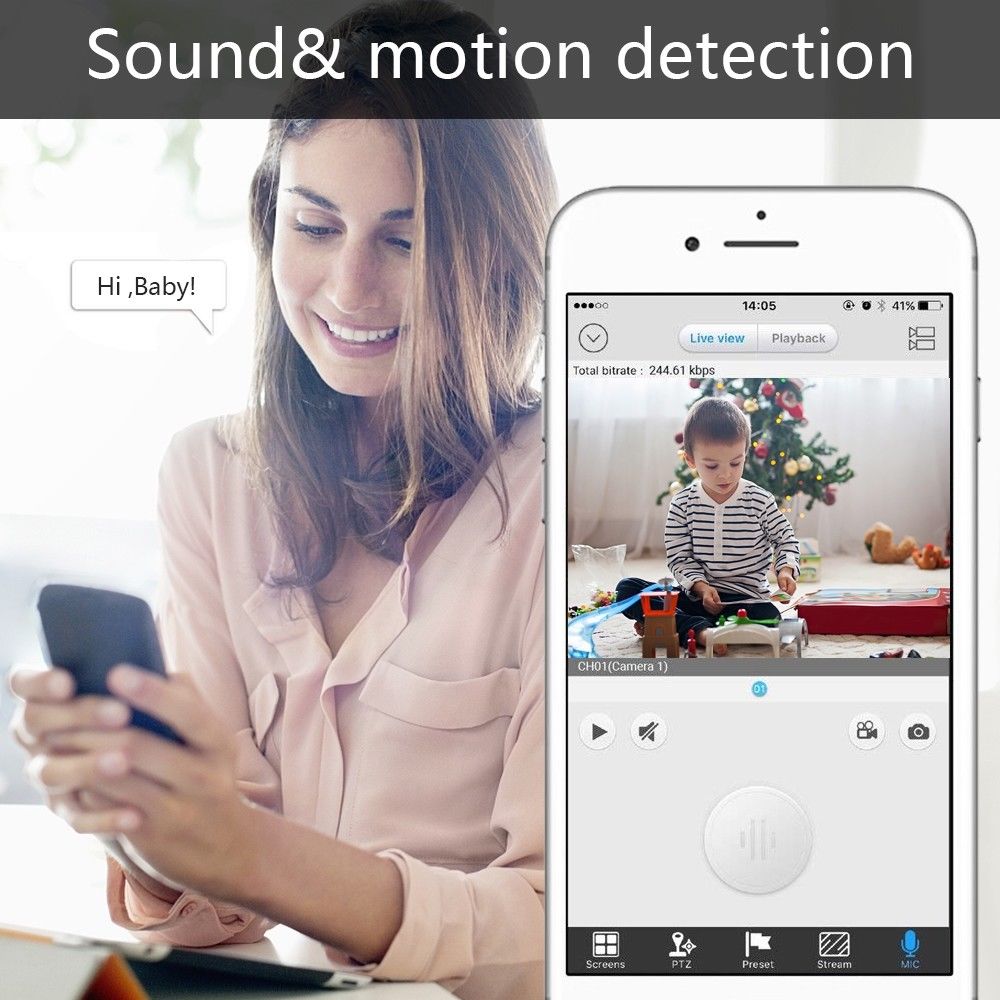 Broad View Mini WiFi Camera