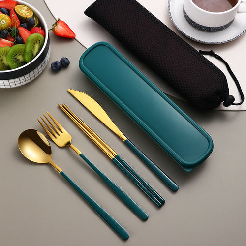 LuxePack 304 Stainless Steel Dinnerware Set