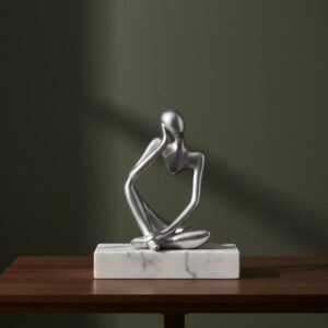 Sandstone Thinker Sculpture